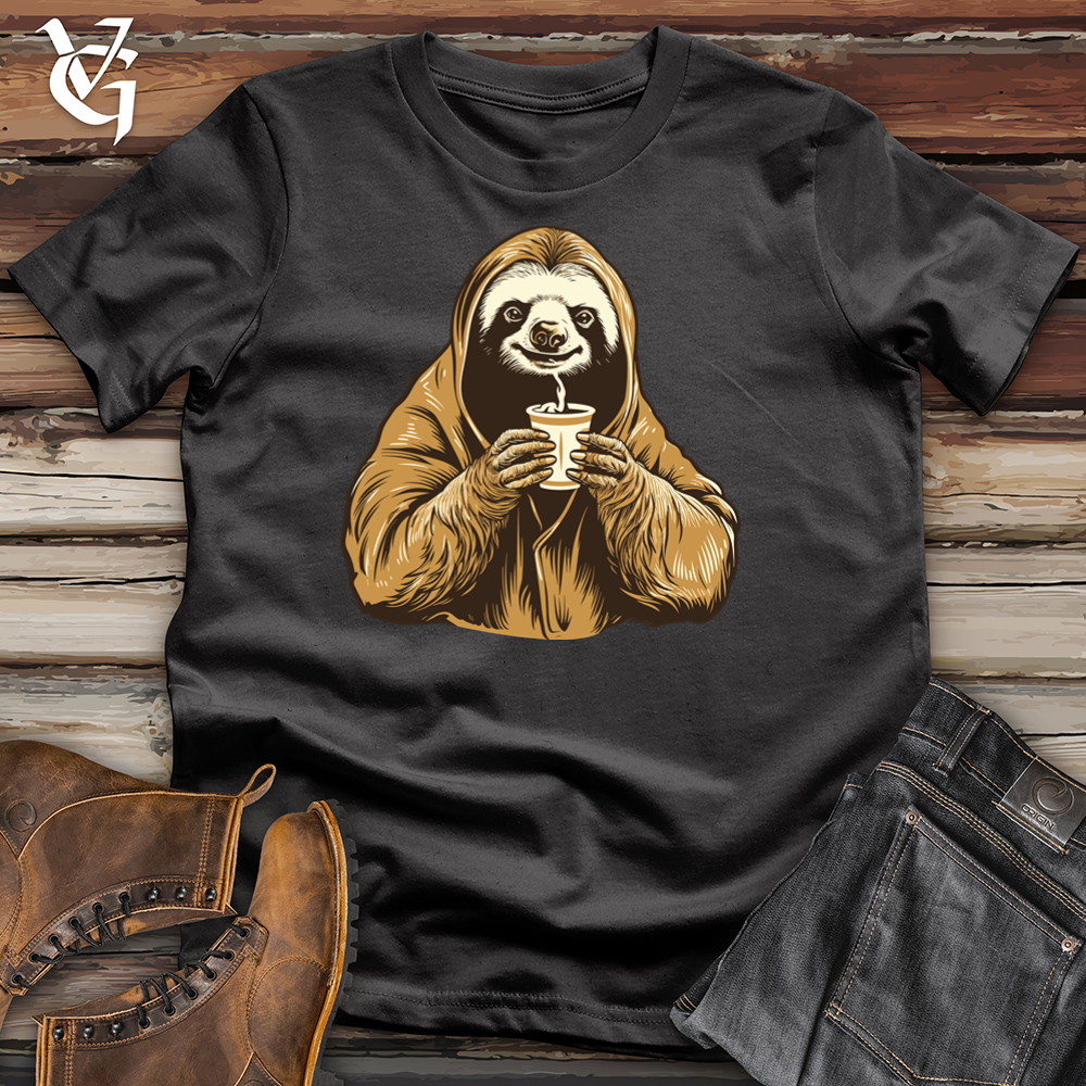 Caffeinated Sloth Bliss Cotton Tee