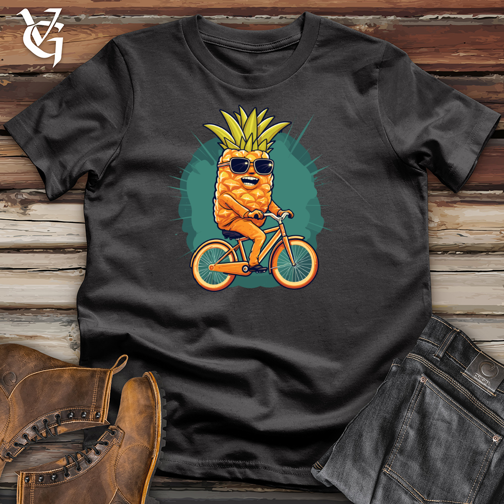 Cycling Pineapple Cotton Tee