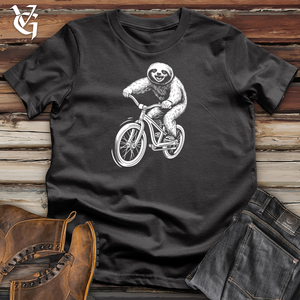 Cruisin Sloth Bike Cotton Tee