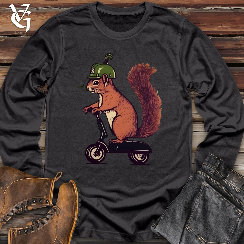 Squirrel Scoot Long Sleeve