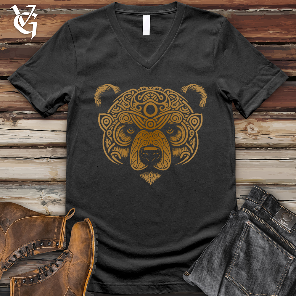 Golden Cub V- Neck Tee