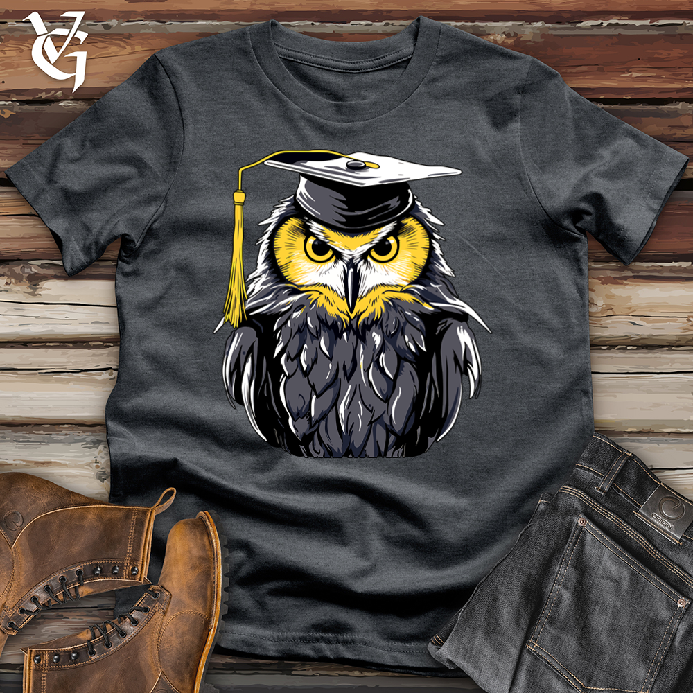 Valedictorian Owl Softstyle Tee