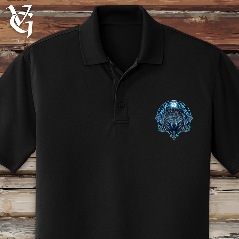Celtic Fenrir Wolf Polo