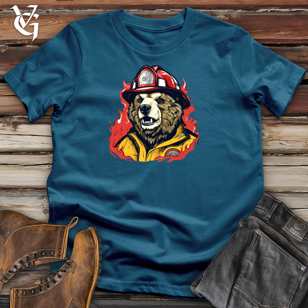 Brave Firefighter Protector Cotton Tee