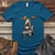 Coffee Drinking Moose V-Neck Tee