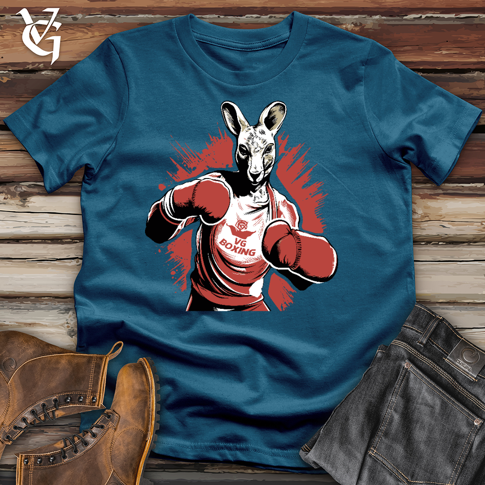 Boxing Kangaroo Cotton Tee