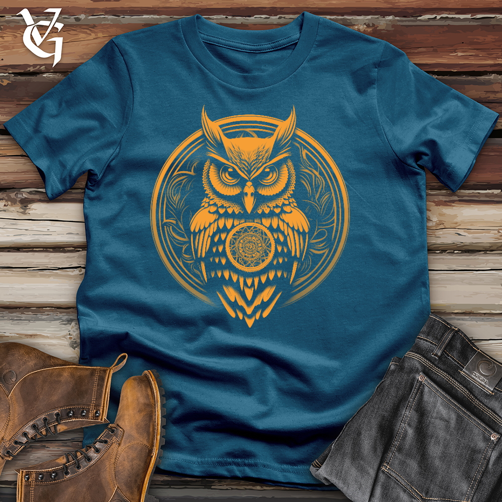 Ornate Owl Cotton Tee