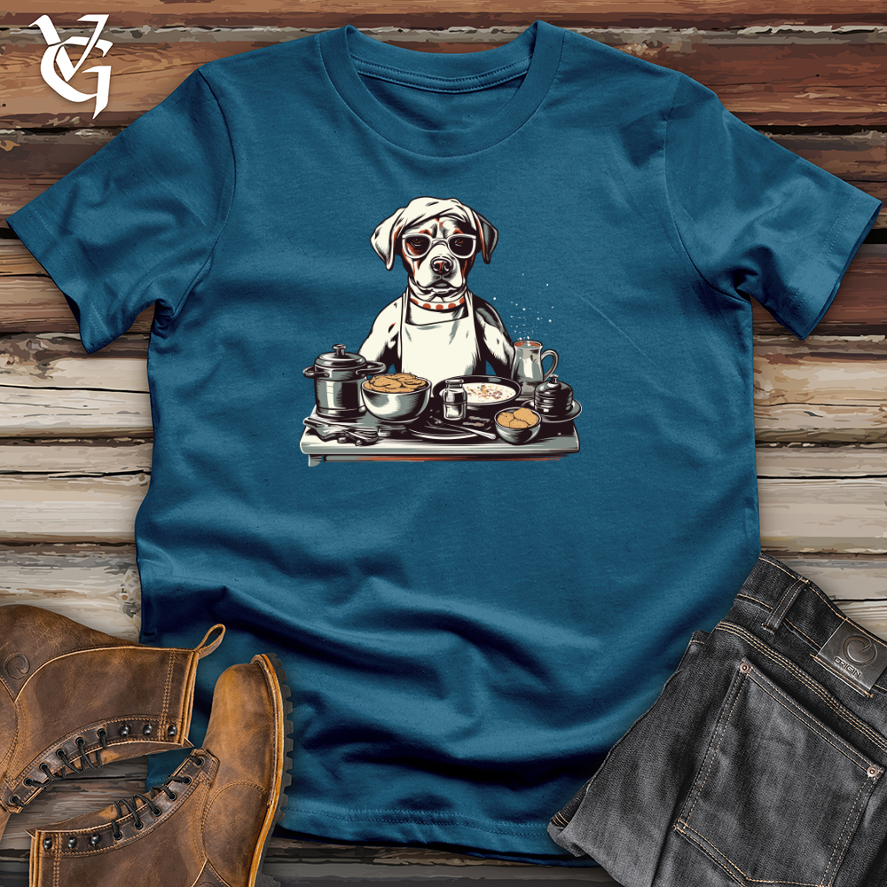 Vintage Chef Dog Cotton Tee