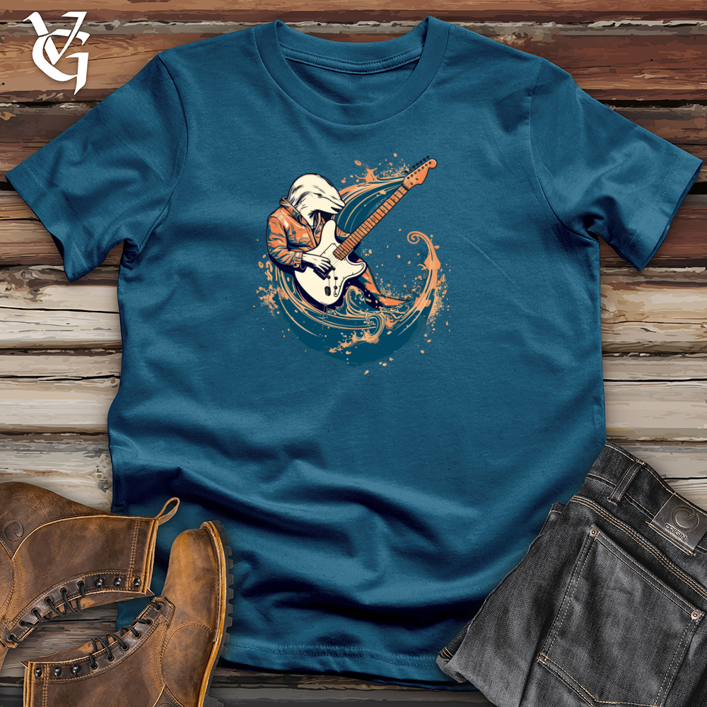 Vintage Cosmic Guitar Dolphin Cotton Tee
