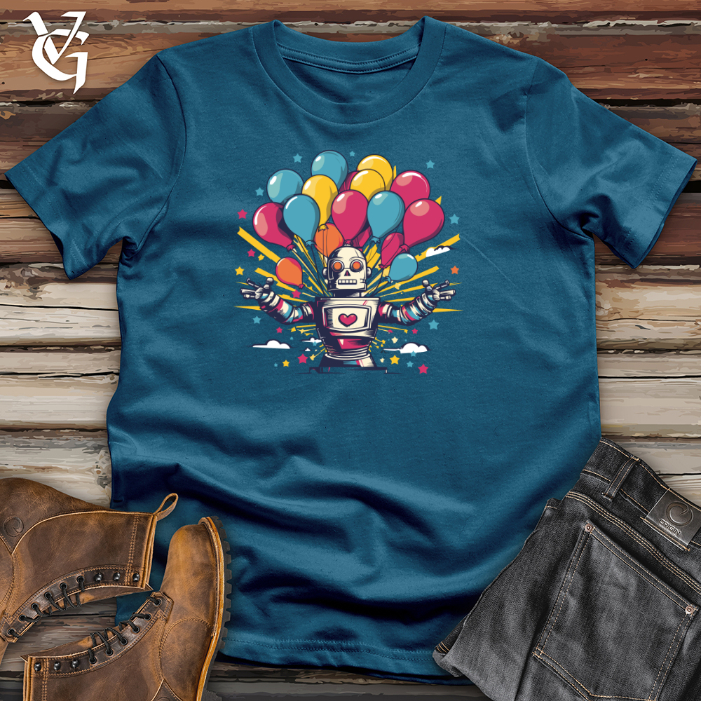 Balloons and Bots Cotton Tee