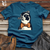 Retro Bow Tie Penguin Cotton Tee