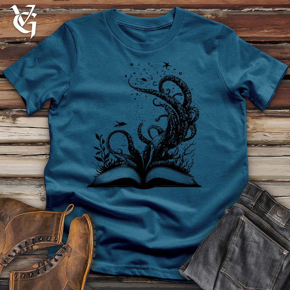 Octopus Book Cotton Tee