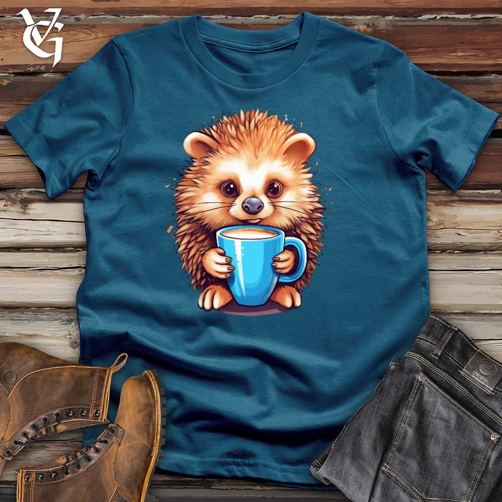 Latte Hedgehog Cotton Tee