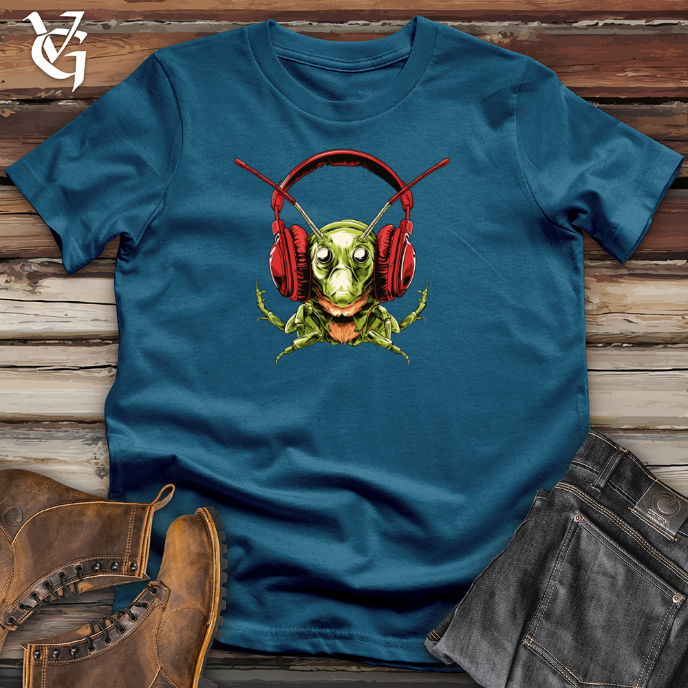 Grasshopper Groove Headphone Vibes Cotton Tee