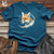 Retro Cosmo Fox Cotton Tee