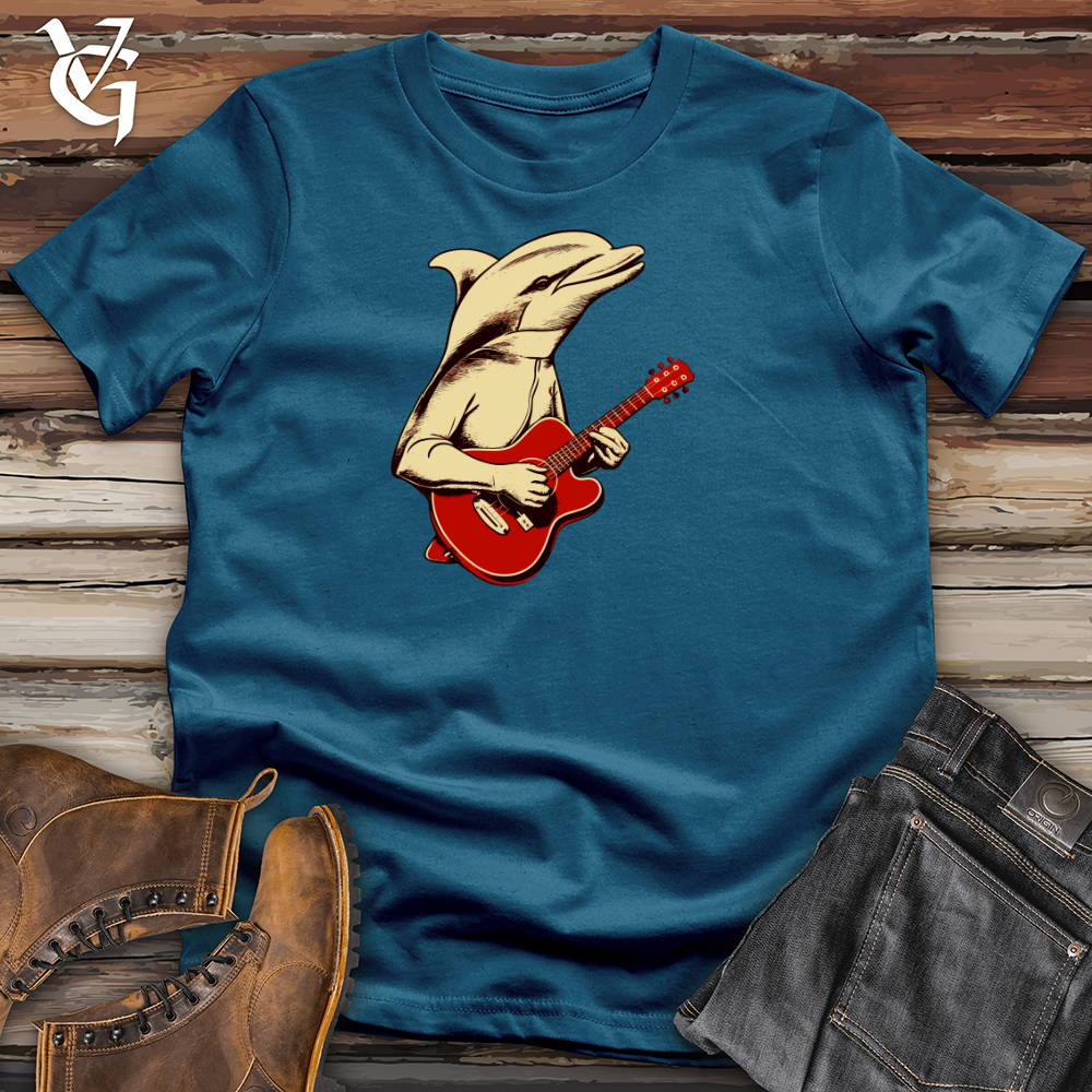 Vintage Melody Dolphin Cotton Tee