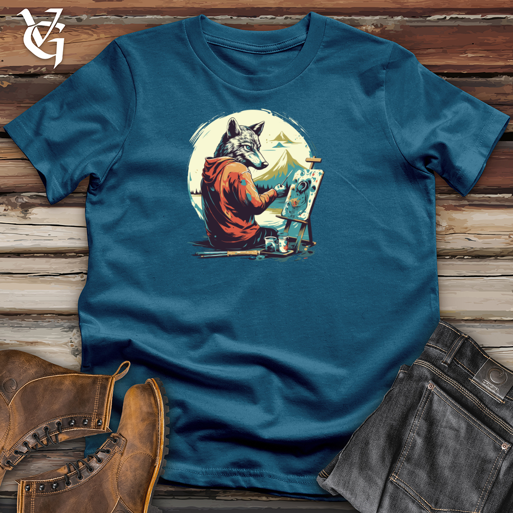 Wild Brush Strokes Cotton Tee