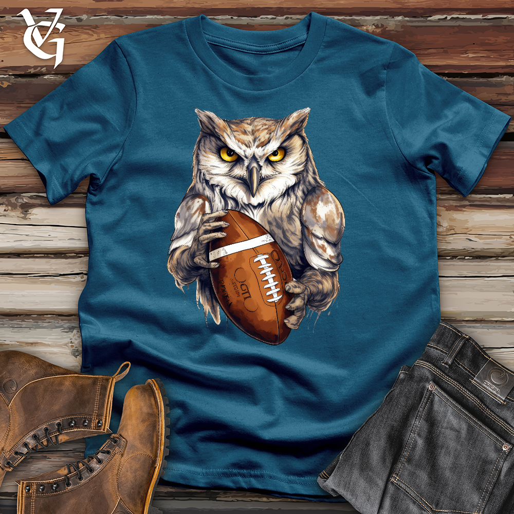 Owl Quarterback Cotton Tee