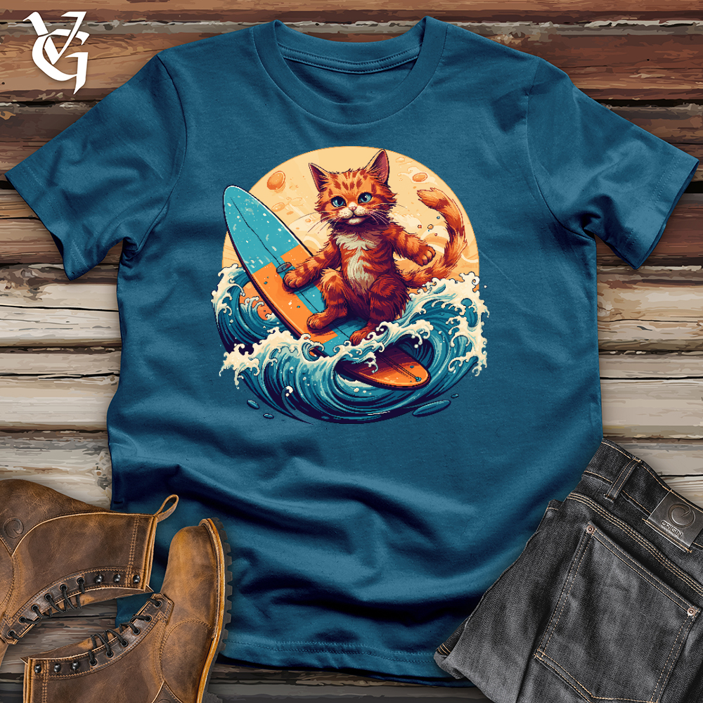 Surf'n Cat Cotton Tee