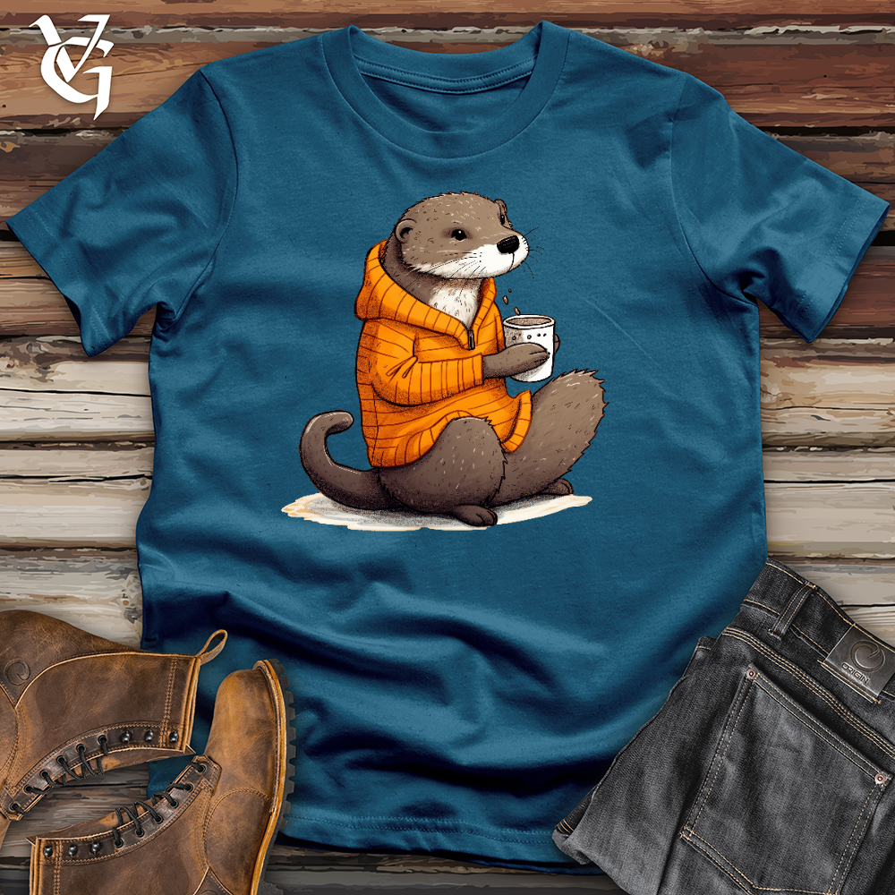 Tea Time Otter Cotton Tee