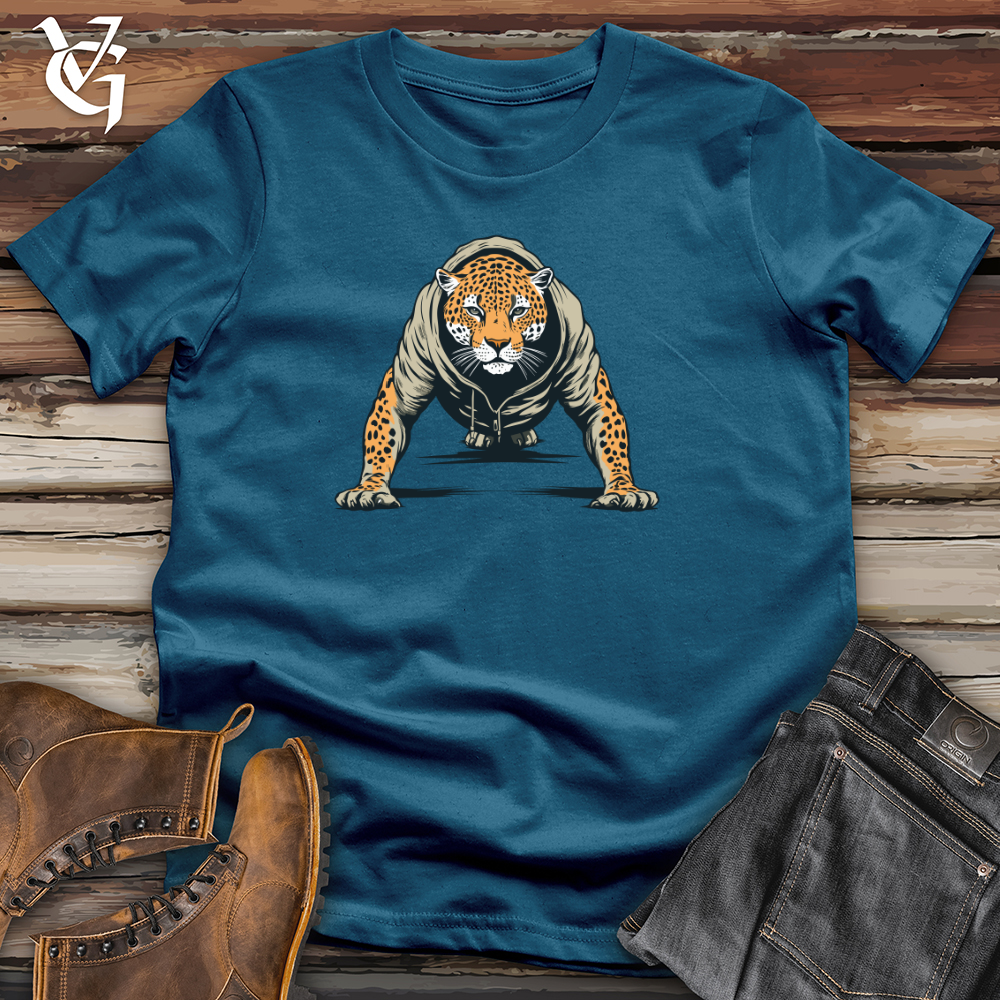 Retro Push Up Cheetah Cotton Tee