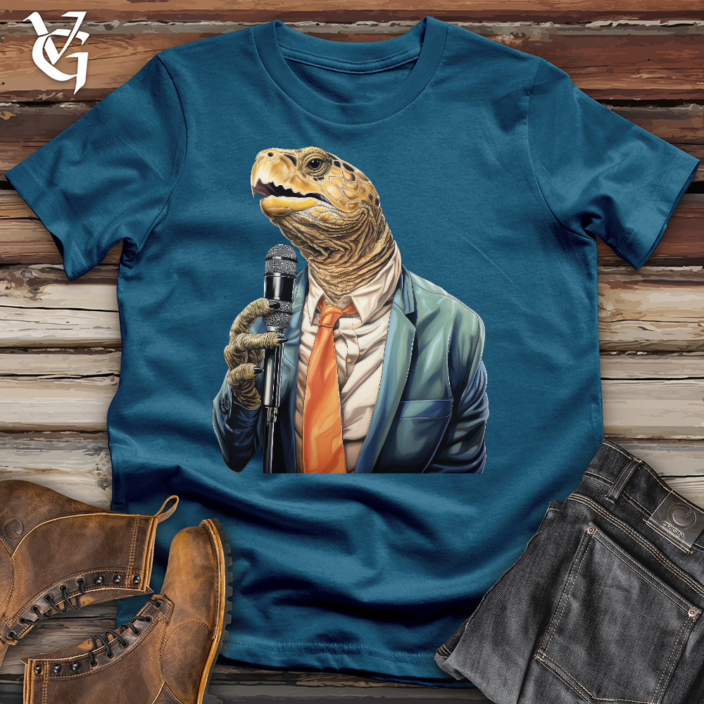 Charismatic Turtle Speaker Cotton Tee