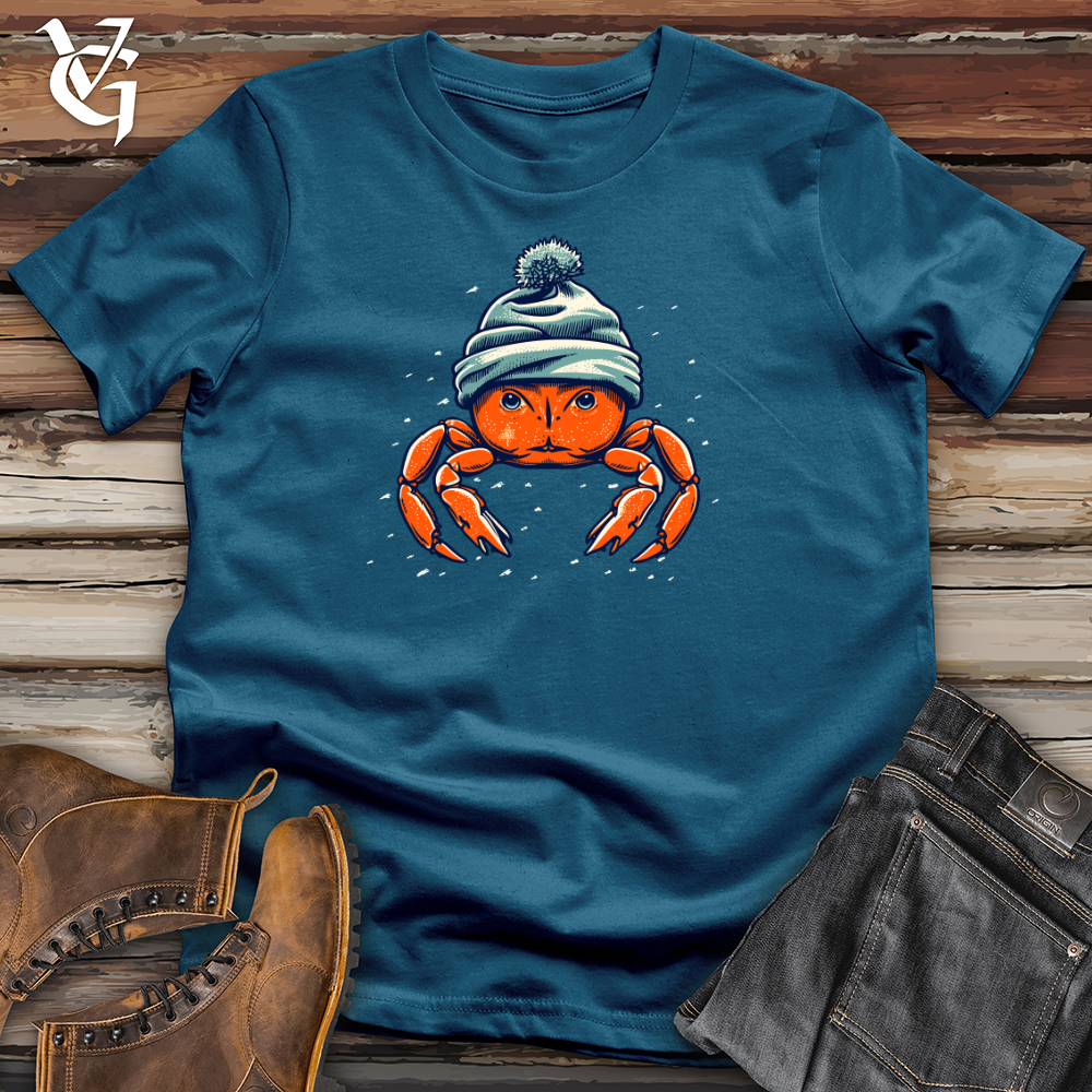 Retro Beanie Crab Cotton Tee