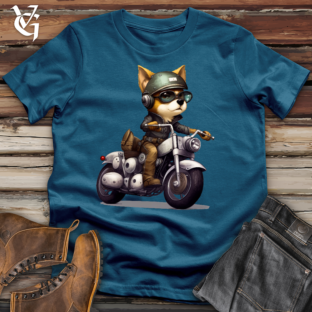 Biker Dog Cotton Tee
