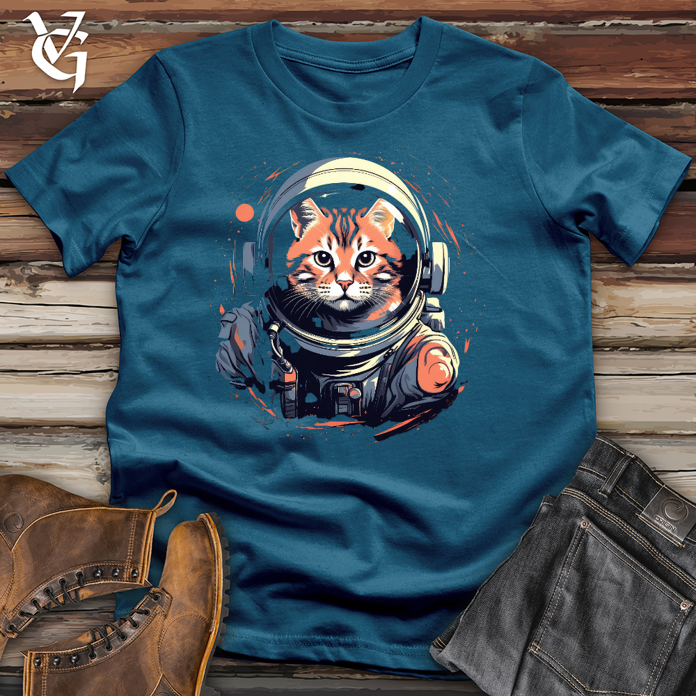 Cat Astronaut Cotton Tee