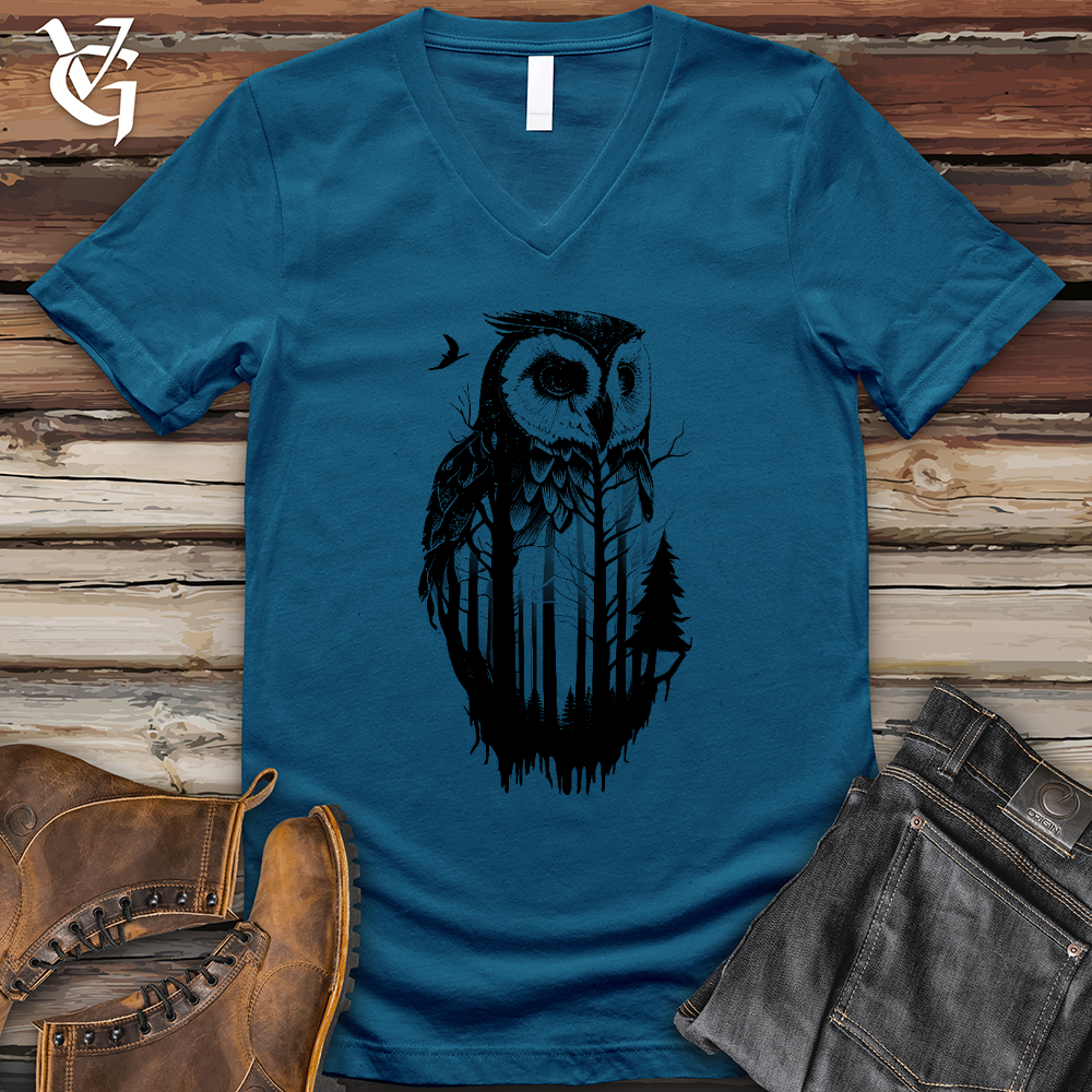 Owl Soul V-Neck Tee