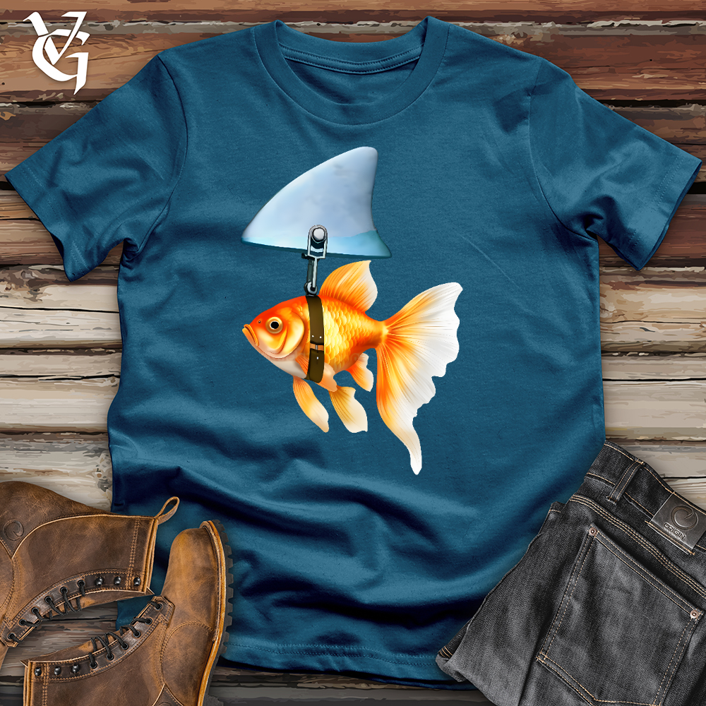 Goldfish Shark Fin Cotton Tee 2