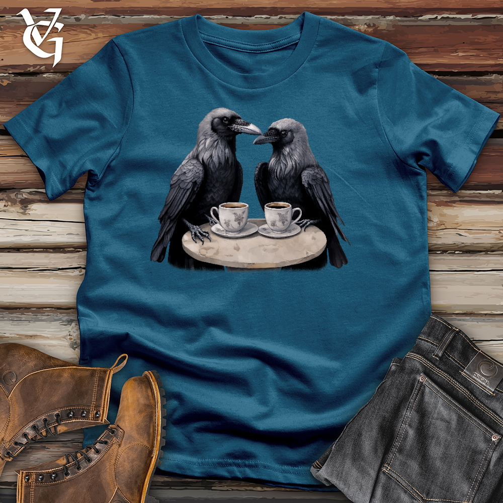 Raven Coffee Date Cotton Tee