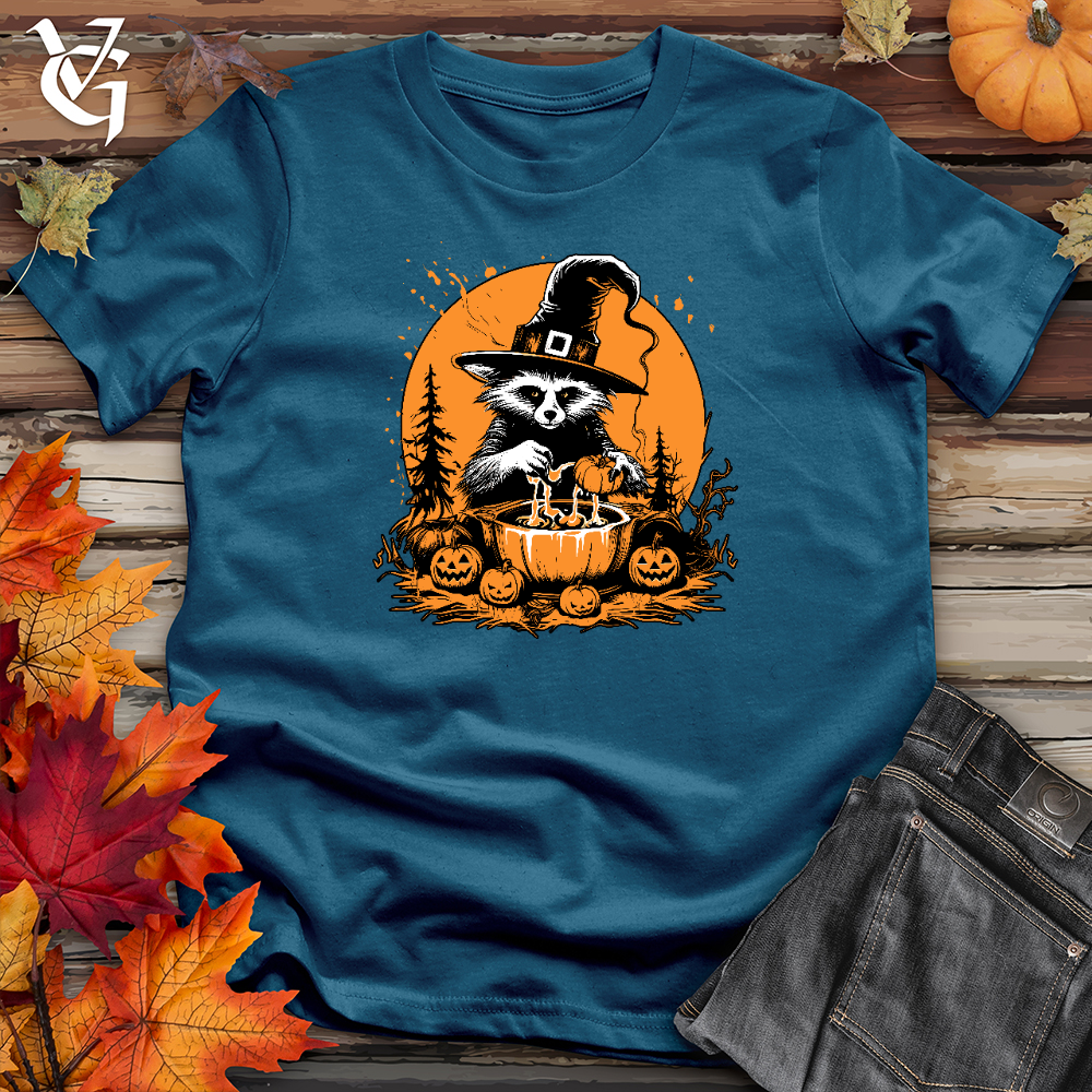 Mystic Cauldron Raccoon Cotton Tee