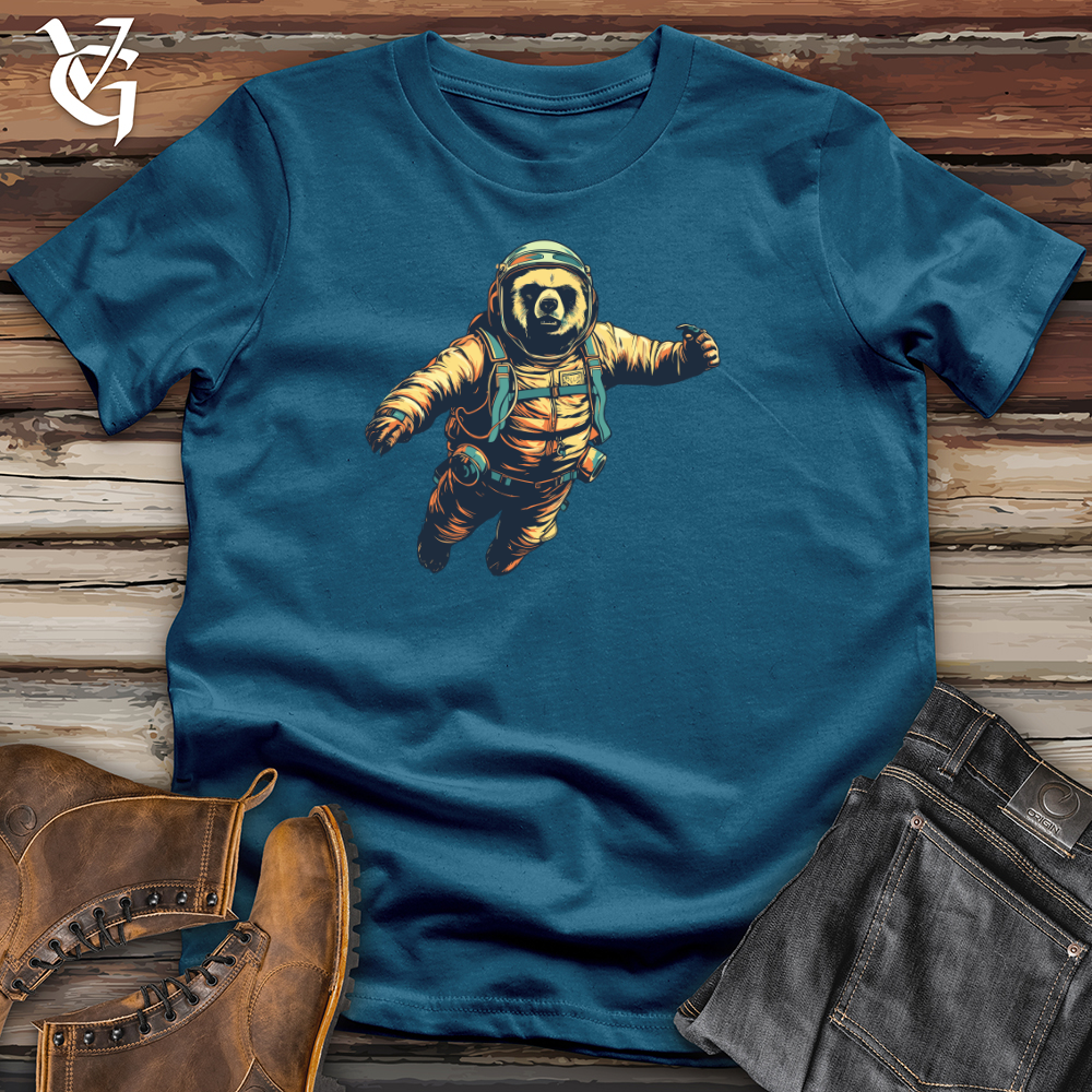 Retro Freefall Bear Cotton Tee