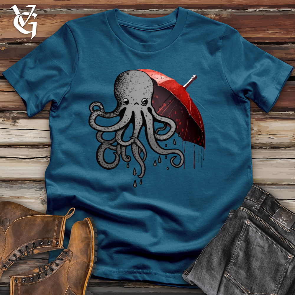 Octopus Umbrella Cotton Tee