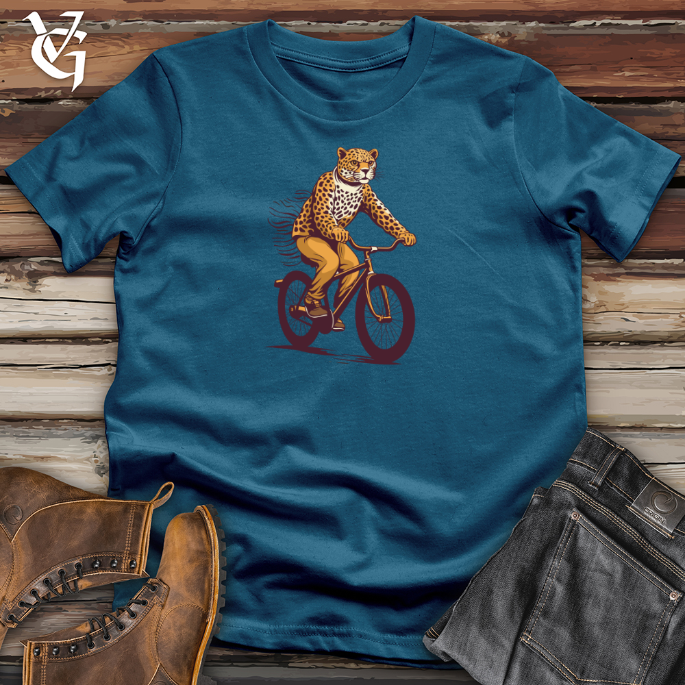 Cheetah Bike Chase Cotton Tee