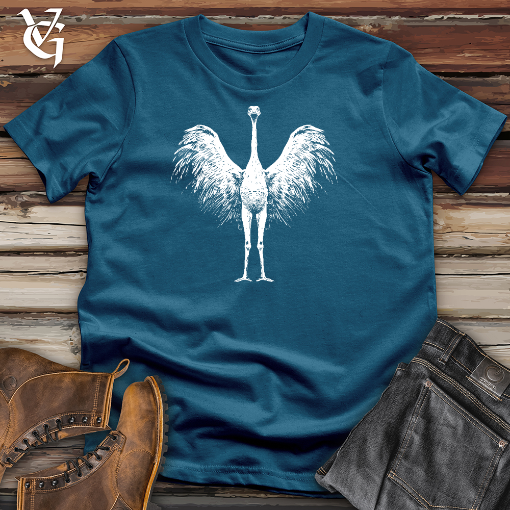 Graceful Ostrich Cotton Tee