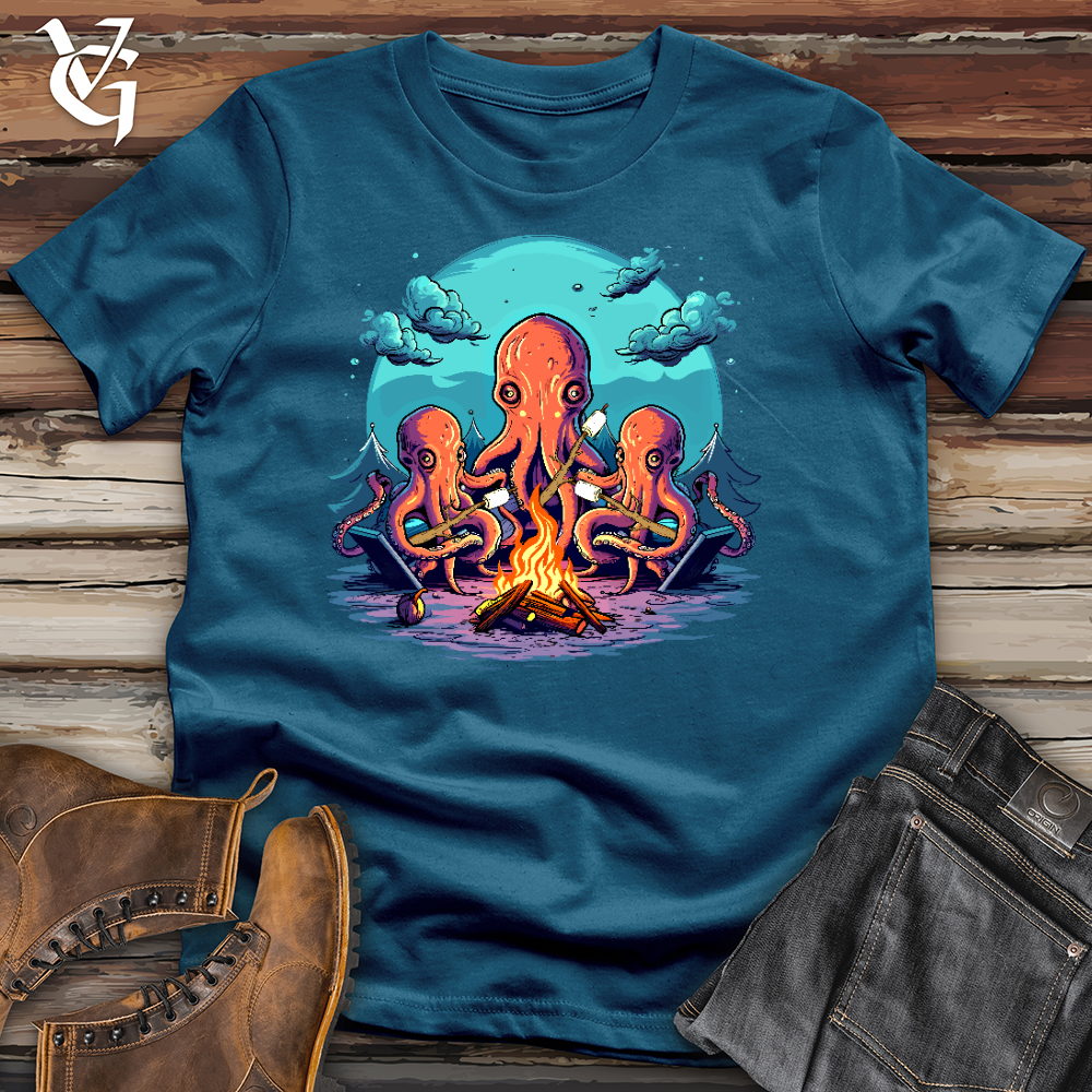 Octopus Campfire Cotton Tee