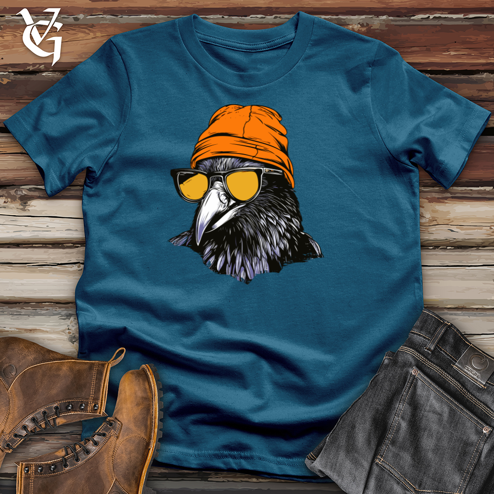 Retro Raven Shades Cotton Tee