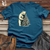 Retro Tree Trimming Bear Cotton Tee