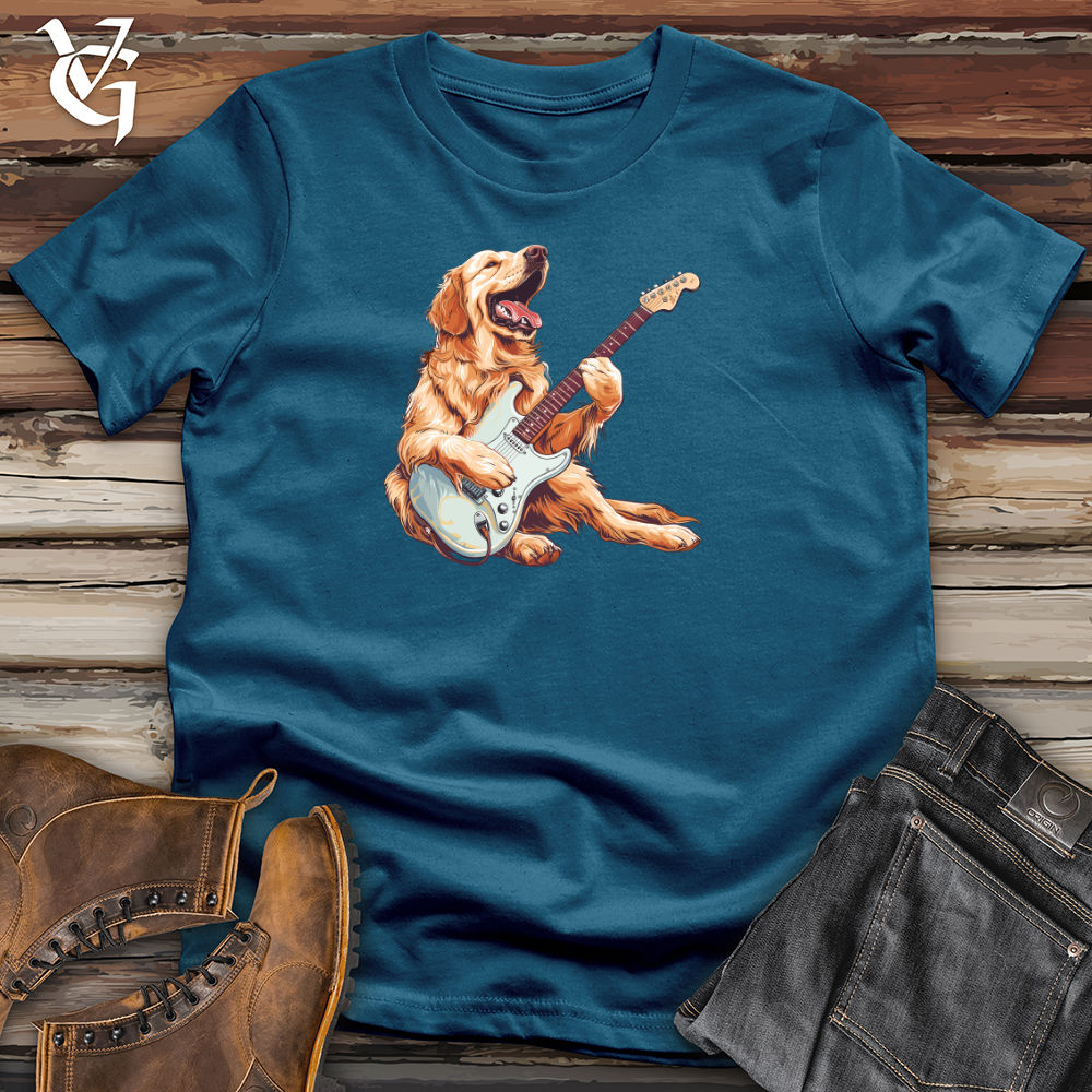 Golden Retriever Rockstar Cotton Tee