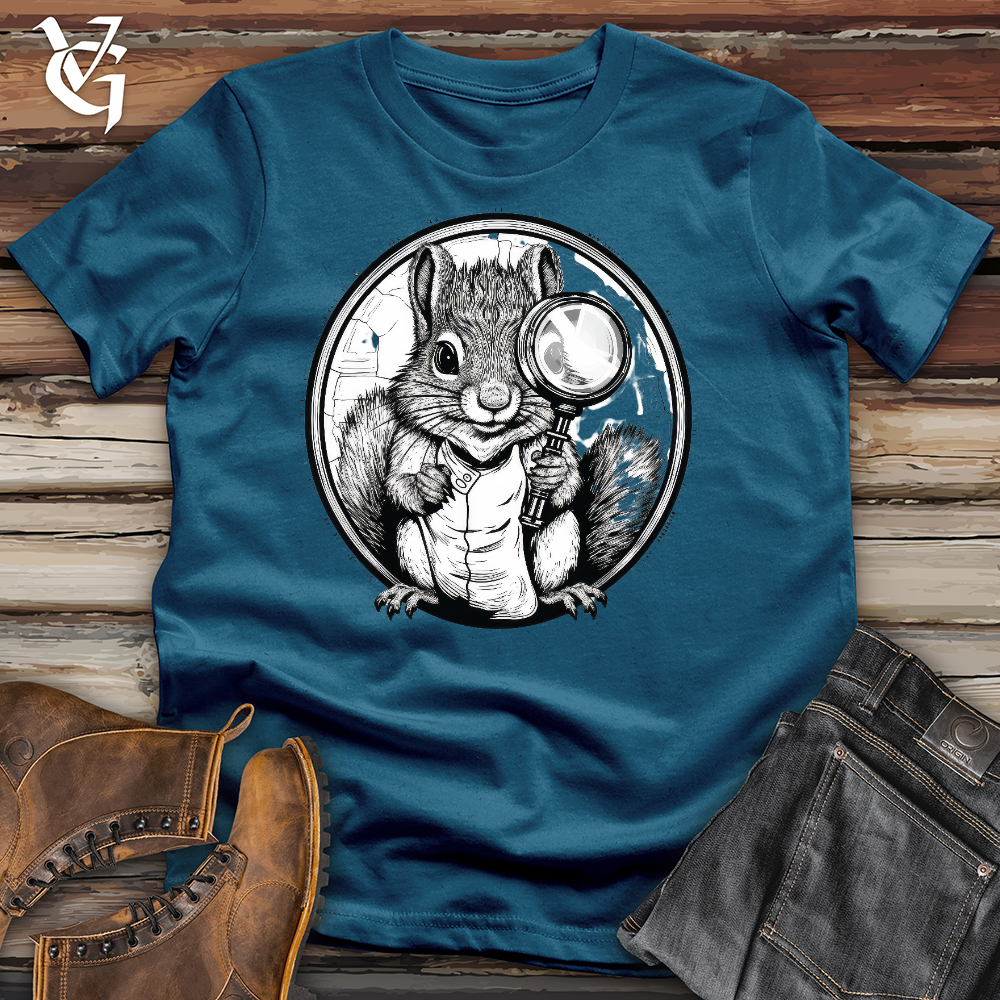 Inspector Squirrel Cotton Tee
