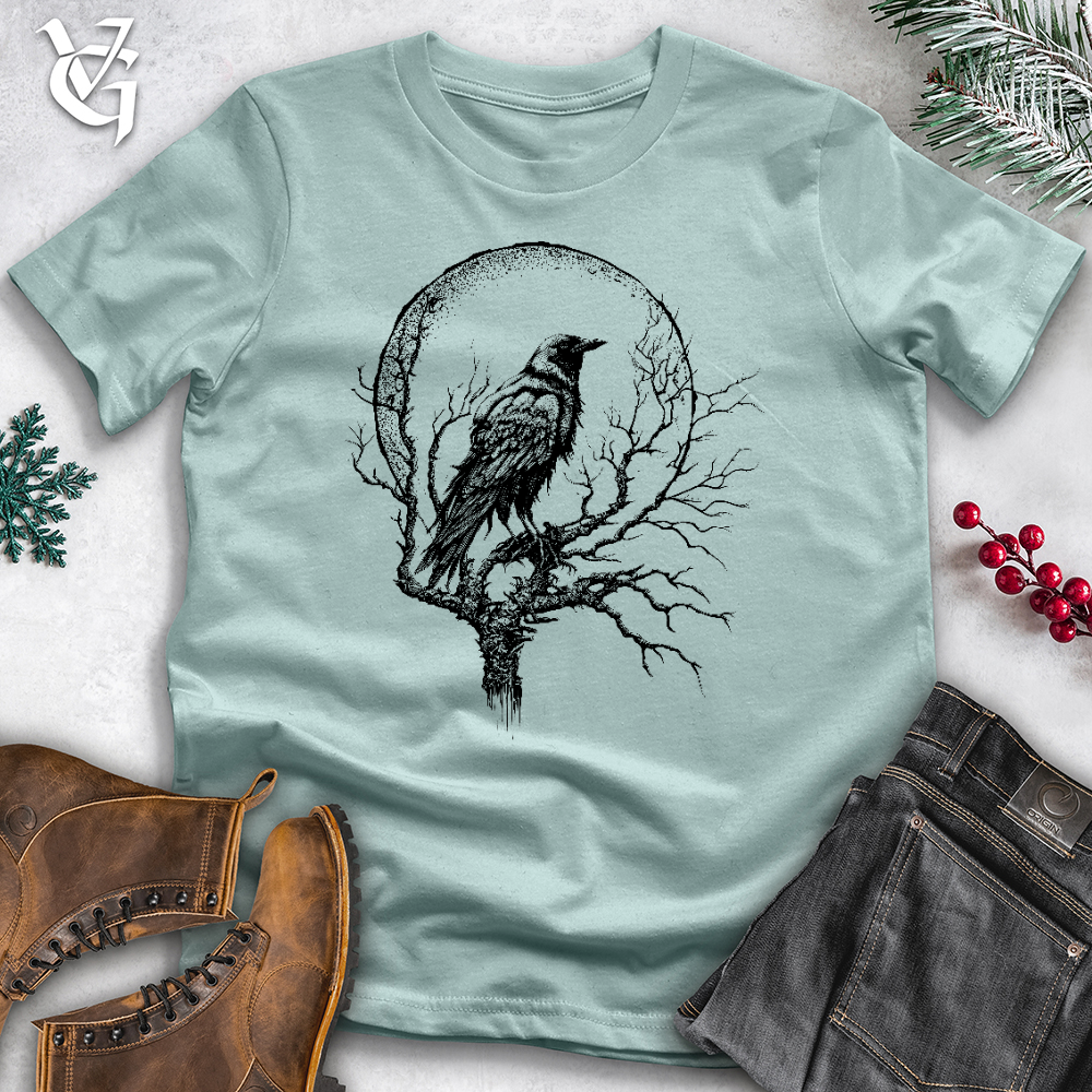 Moonscape Raven Cotton Tee