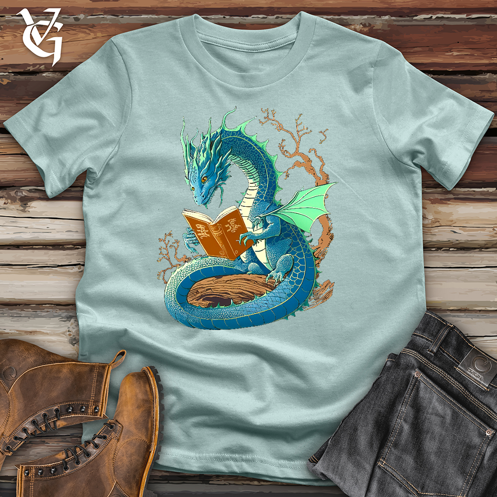 Dragon Book Worm Cotton Tee