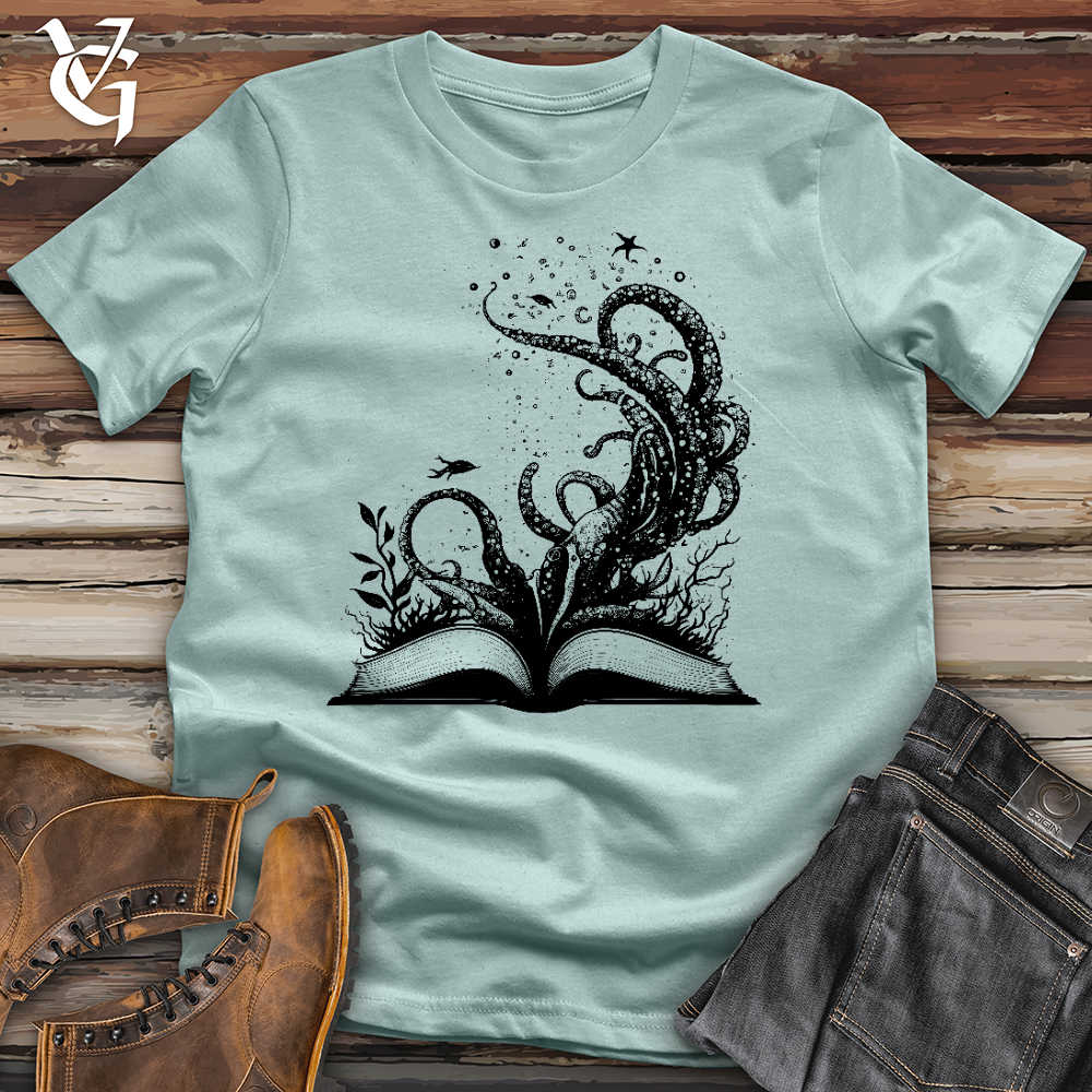 Octopus Book Cotton Tee