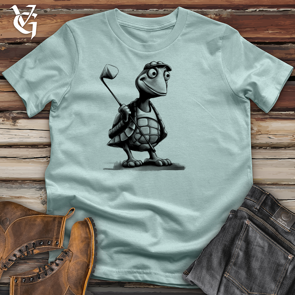 Gone Golfing Turtle Cotton Tee