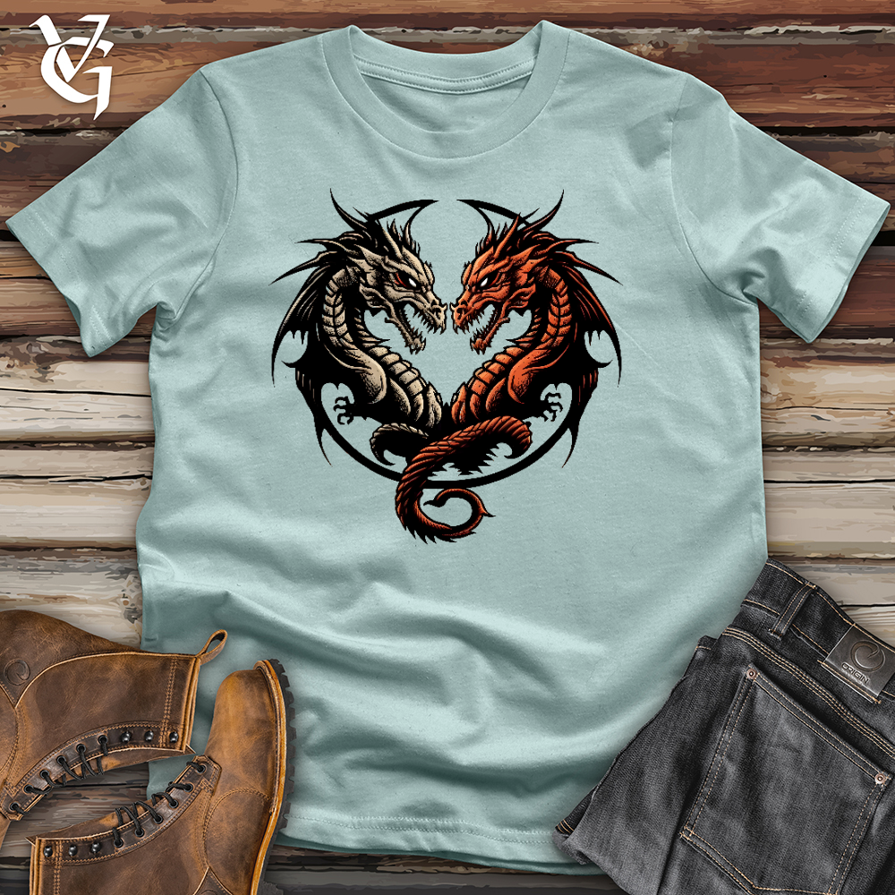Two Faced Dragon Cotton Tee