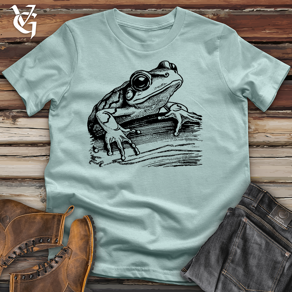 Frog Perch Cotton Tee
