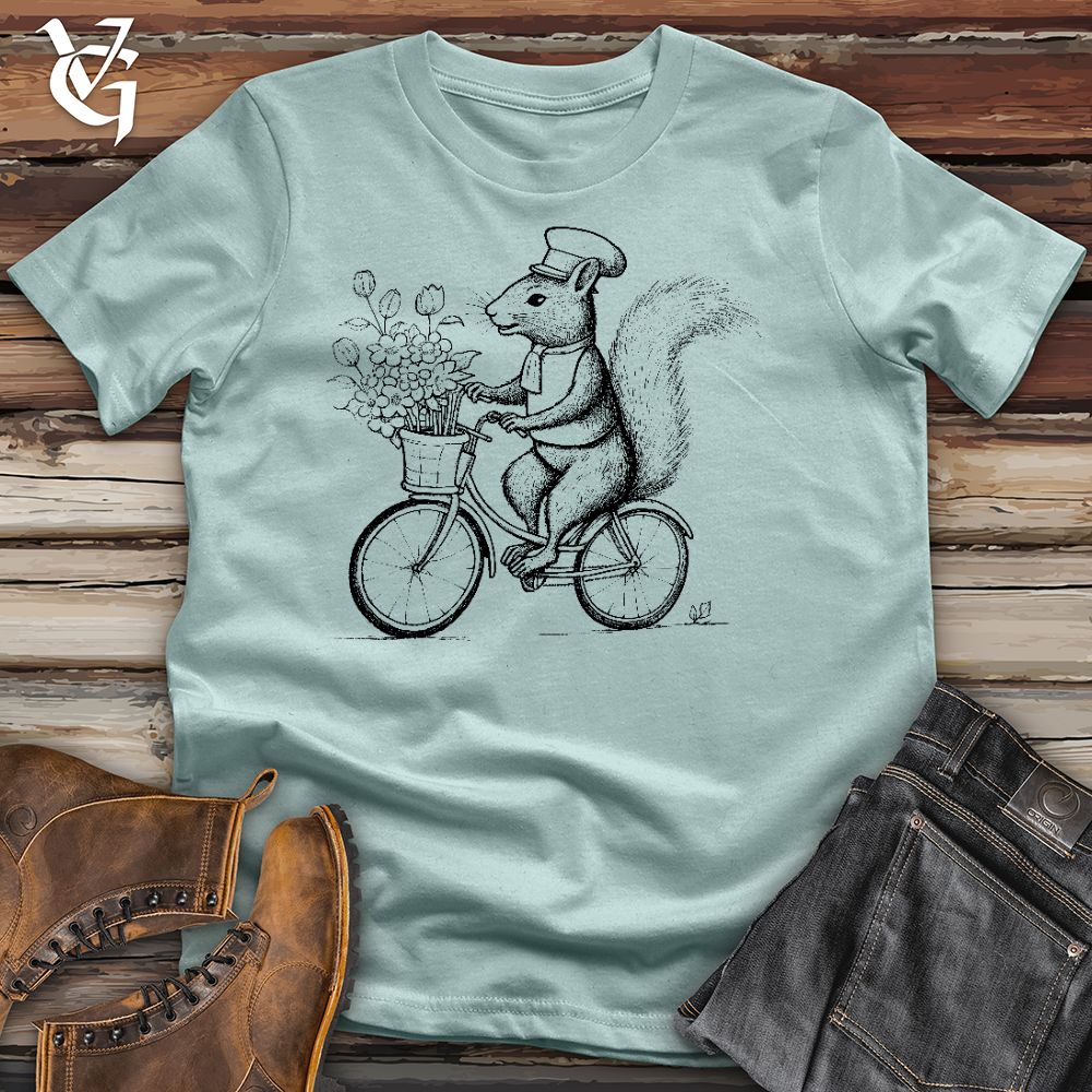 Squirrel Ride Cotton Tee