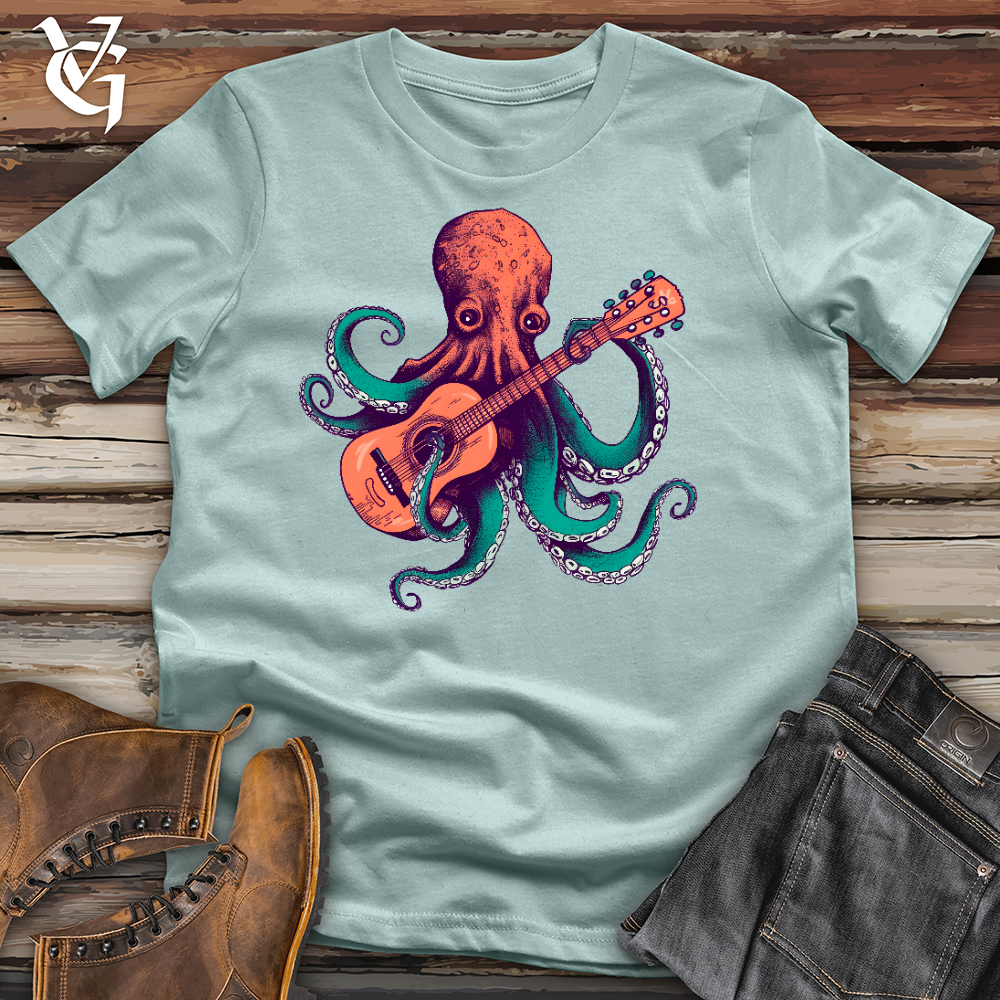 Octopus Guitarist Cotton Tee